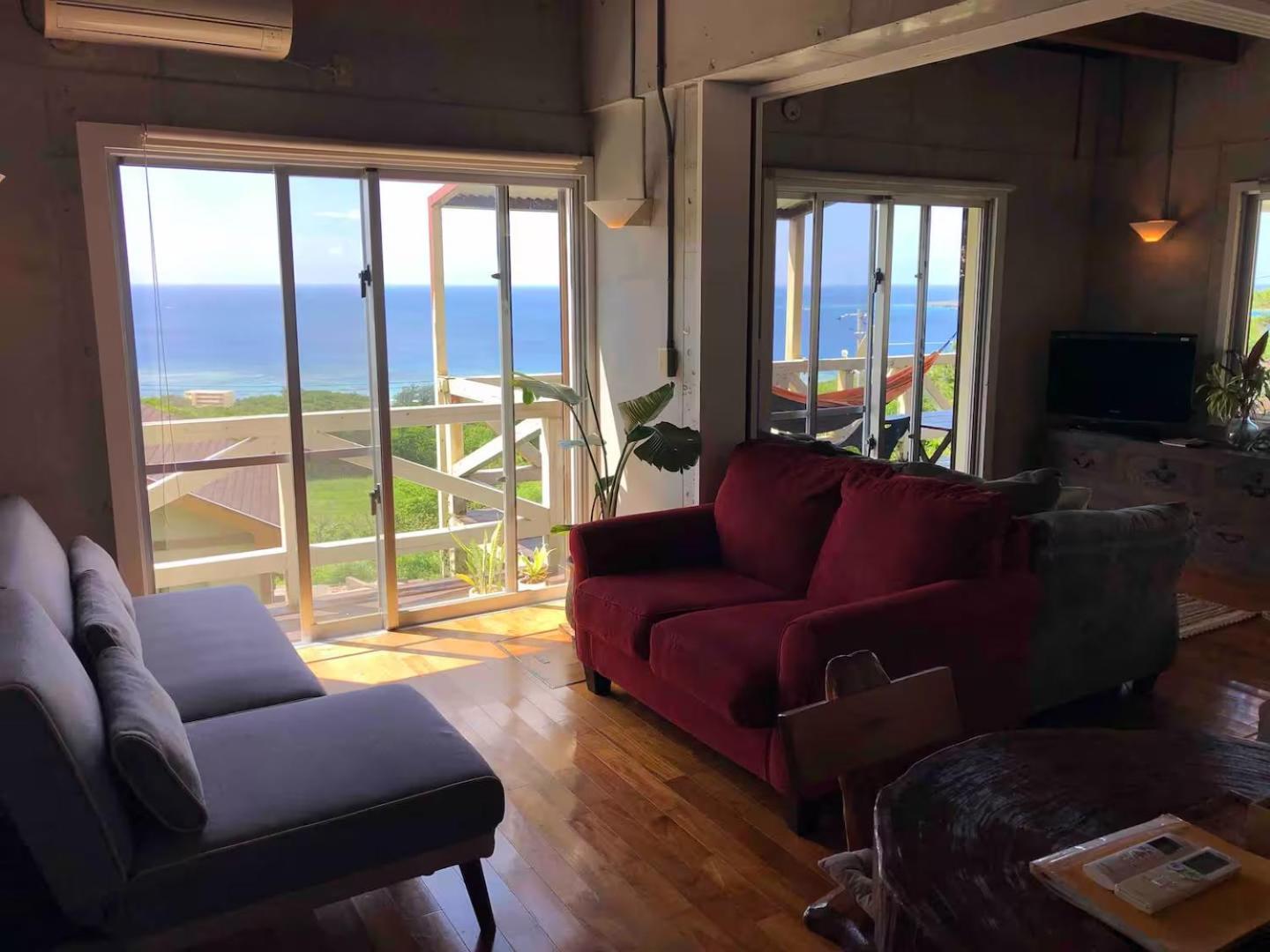 מוטובו Panorama Ocean View Cottage מראה חיצוני תמונה